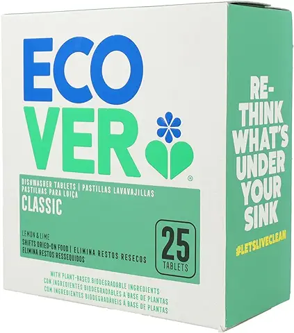 Ecover Lavavajillas 25Past Ecover 1 Unidad 200 g  