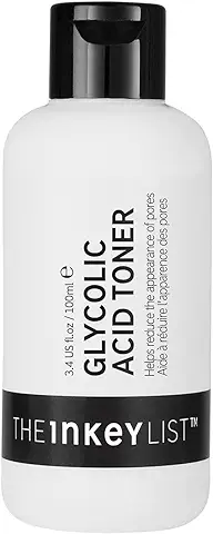 El 10% Glycolic Acid Toner de The INKEY List Ayuda a Reducir la Aparición de Poros, 100 ml  