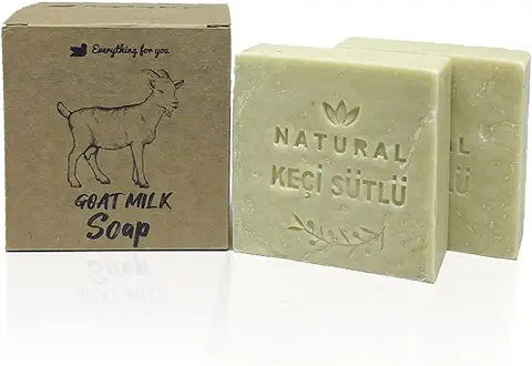 El Jabón de Leche de Cabra Orgánica se Elabora de Forma Artesanal. Gracias a los Aminoácidos y Vitaminas de su Contenido, Hidrata y Proporciona un Aspecto Sedoso. Jabón Natural Antiséptico140x2 280gr  