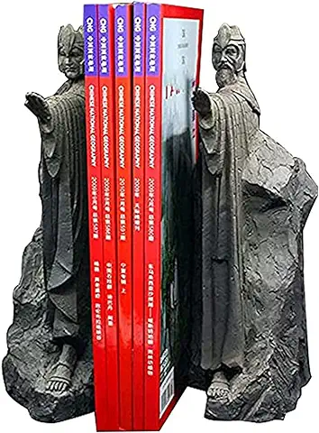El Señor de los Anillos Juego de 2 Sujetalibros de Alta Resistencia, El Señor de los Anillos El Hobbit Sujetalibros de Resina Aggonus Estatua Decoración Joyería Arte Oficina Regalo  