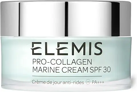 ELEMIS Crema Pro-Collagen Marine con Factor de Protección Solar (FPS) 30, Crema de día Antiarrugas 50 ml  