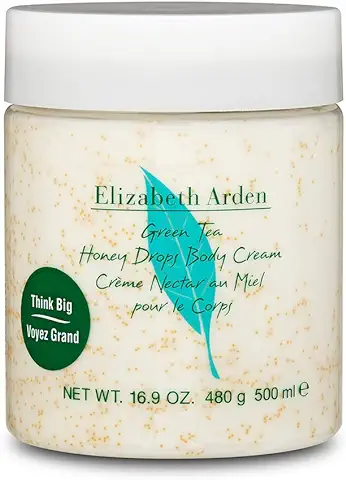 Elizabeth Arden Green Tea Honey Drops Crema Hidratante Corporal con Té Verde y Gotas de Miel Natural, 500 ml  