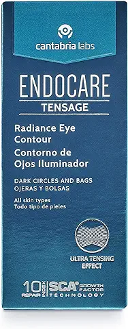 Endocare Tensage Contorno De Ojos Iluminador - Crema Antiarrugas, Antiojeras Y Antibolsas, Revitalizante, Iluminadora, 15 Mililitro  