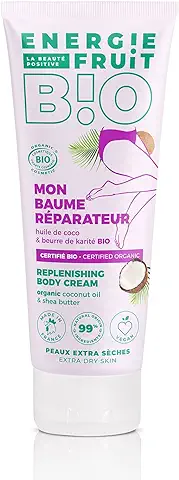 ENERGIE FRUIT | Bálsamo Corporal Reparador | Certificación BIO por Ecocert | Aceite de coco y Manteca de Karité | Vegano | 200 ml  