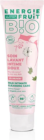 ENERGIE FRUIT | Gel de Cuidado íntimo | Certificación BIO por Ecocert | Flor de Algodón y aloe vera | Vegano | 150 ml  