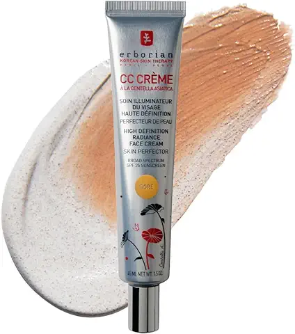 Erborian CC Color Corrección Crème, Ayuda a Brindar Brillo, Protección e Hidratación, 45 ml  