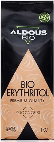 Eritritol Ecológico Premium | 100 % Natural | 1 Kg Granulado | Edulcorante para Cocinar | Sustituto del Azúcar Con Cero Calorías | Para Todas Las Dietas | Cuida Tus Dientes | Certificación Bio  
