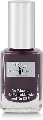 Esmalte de Uñas Natural Orgánico Karma, Pintura de Uñas no Tóxica, Vegana y sin Crueldad (BOWERY AFTER DARK)  