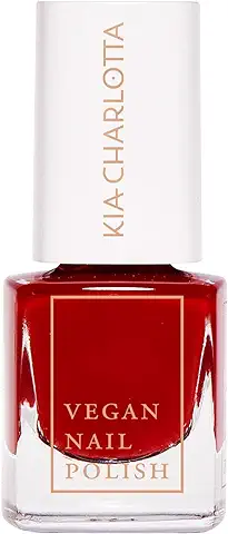 Esmalte de Uñas Vegano Successful (rojo Cerezo), 15 Free Nail Polish, 100% Vegano, bajo en Sustancias Nocivas y Natural Cercano, Fabricado en Alemania, Calidad Prémium, 5 ml  