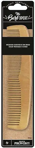 ESPRIT GENTLEMANN THE BARB XPERT - Peine de Madera para Peinar el Cabello sin Crear Electricidad Estática  