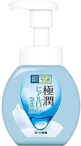 Espuma Limpiadora Facial Hada Labo Rohto Gokujyn, de ácido Hialurónico y 160 ml  