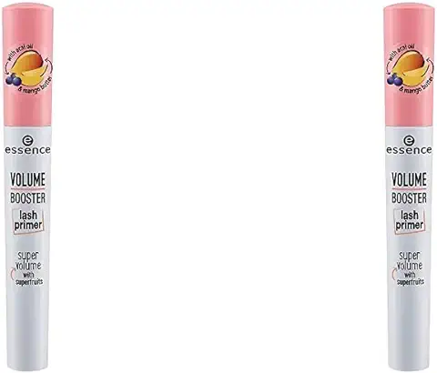 Essence base Mascara de Pestañas Voluminizadora 7 ml. (Paquete de 2)  