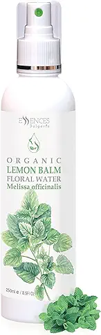 Essences Bulgaria Agua Floral de Melisa Orgánica 250ml | Para Pieles Propensas al Acné | Tónico Facial Equilibrante | Excelente Para Después del Afeitado | Sin Alcohol | Vegano  
