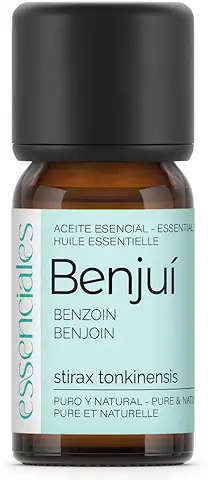 Essenciales - Aceite Esencial de Benjui, 100% Puro, 10 ml | Aceite Esencial Styrax Tonkinensis  