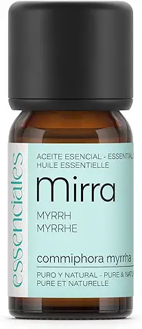 Essenciales - Aceite Esencial de Mirra, 100% Puro, 10 ml | Aceite Esencial Commiphora Myrrha  