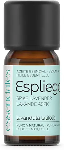 Essenciales - Aceite Esencial Espliego, 100% Puro, 10 ml | Aceite Esencial Lavandula Latifolia  