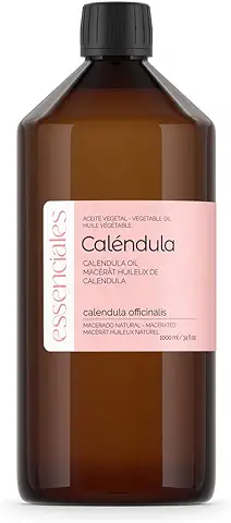 Essenciales - Aceite Macerado de Caléndula BIO, Ecológico, 1 Litro | Macerado Calendula Officinalis  