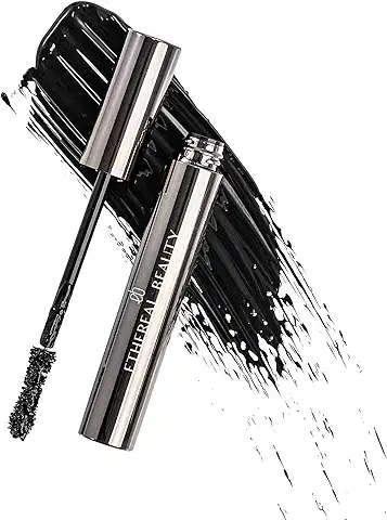 Ethereal Beauty Mascara Vegana, Máscara de Pestañas para dar Volumen y Rizo, 7 ml  