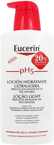 Eucerin Loción Hidratante Ultra-Ligera, 400ml.  