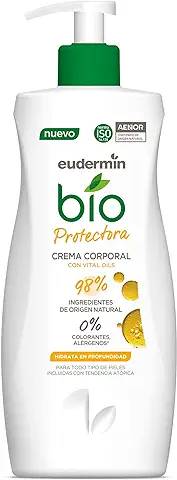 Eudermin Bio Natural Vital Oils 0% Crema Corporal Protectora - 400 ml  