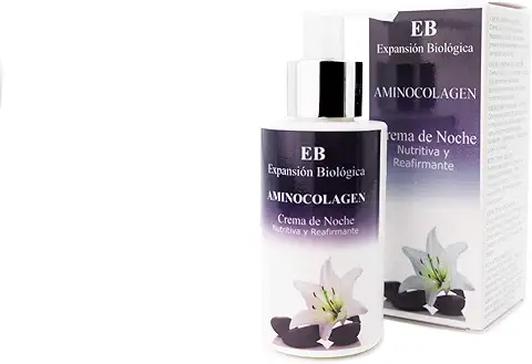 Expansión Biológica Crema Facial Reafirmante Nutritiva | Crema de Noche Antiarrugas Ingredientes Naturales 100 Ml  
