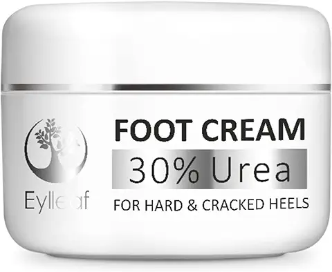 Eylleaf Crema de Pies 30% Urea - Crema Hidratante Para Pies Secos y Talones Agrietados 100ml  