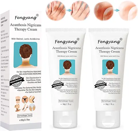 Fengyang 2Pcs Crema Correctora De Manchas Oscuras, Crema Blanqueadora Corporal, Crema Para Blanquear La Piel Hiperpigmentada, Crema De Eliminación De Manchas Oscuras Suero De Blanqueamiento  