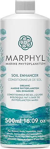 Fertilizante Universal para Plantas de Interior y Jardín - Fertilizante con Fitoplancton Marino y Fertilizante Hidropónico para Hierbas, Flores, Bambú, & Hortalizas - MARPHYL Abono Liquido Plantas  