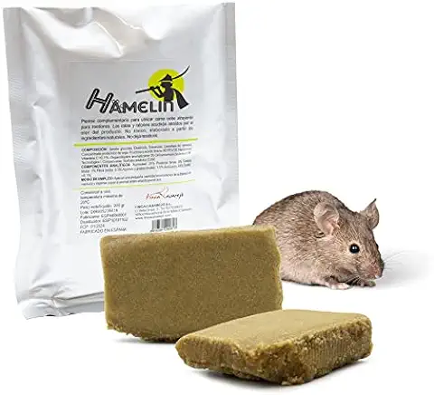 FINCA CASAREJO Atrayente de Ratones y Ratas | Hamelin 200g (1 ud) | Producto Natural para el Control de Plagas | Irresistible Olor y Sabor para Atraer a los Roedores y Atraparlos Vivos  