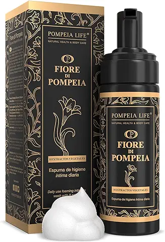Fiore Di Pompeia, Espuma de Higiene íntima Diaria - 140ml (sin gas)  
