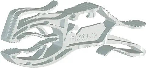 FIXCLIP - Pinzas para Ropa Reforzadas, con Seguro y a Prueba de Tormentas |16 Unidades |No Volverás a Perder tu Ropa  