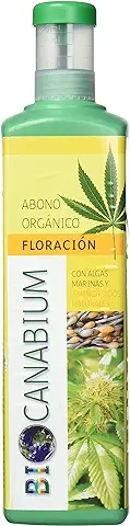 Flower - Bioflower Canabium Fertilizante Floración 1000 ml | Abono Orgánico | Con Algas Marinas y Aminoácidos Naturales | Aumenta Asimilación de Nutrientes, Único  