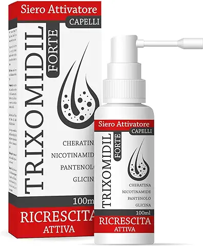 FORTE SUERO CABELLO EXTRA 100ml - Para Crecimiento Cabello - Suero Capilar para el pelo Fino, Delgado o Quebradizo - Para Caida pelo Mujer y Hombre - Crece pelo Poderoso  