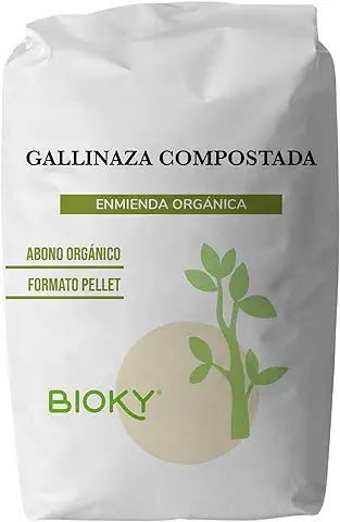 Gallinaza - Compost Orgánico en Pellet de 20kg - Abono Ecológico para el Huerto y Plantas de Interior - Abono Sólido en Pellet - Estiércol Compostado Gallina - Abono NPK | Agricultura Ecológica (20)  