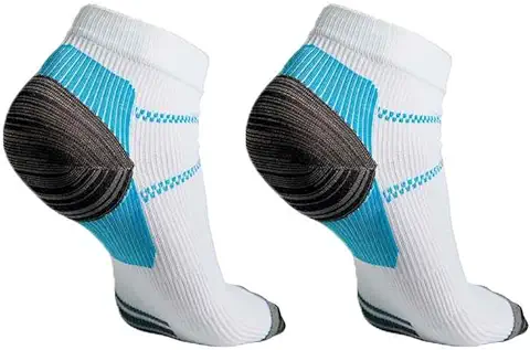 Gankmachine 1 par Unisex del pie Calcetines de Compresión Anticansancio Fascitis Plantar del Talón Spurs Dolor Calcetines de Punto para Mujeres de los Hombres # 3  