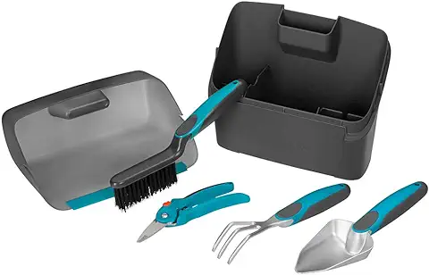 Gardena 8970-20 8970-20-Surtido Herramientas del Balcón. Completa con Caja para Guardar, 27,5 x 10,0 x 26,5 cm  
