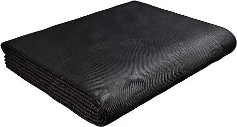 GardenGloss 10m² Premium Tela Antihierba Contra Las Malas Hierbas - 150g/m² Extra Fuerte - Mallas Antihierba Resistente al Desgaste 50g/m² - Alta Estabilización UV (5m x 2m, Tela Plisada)  