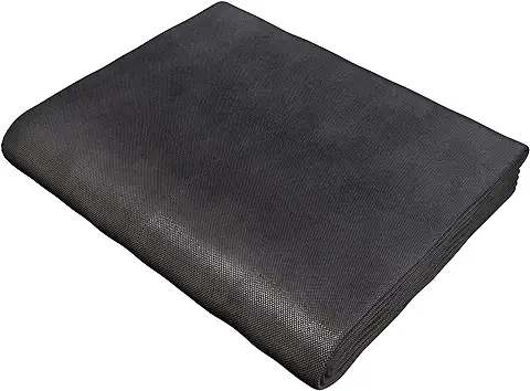 GardenGloss 10m² Tela Antihierba Contra Las Malas Hierbas – Mallas Antihierba Resistente al Desgaste 50g/m² – Alta Estabilización UV (5m x 2m, Tela Plisada)  