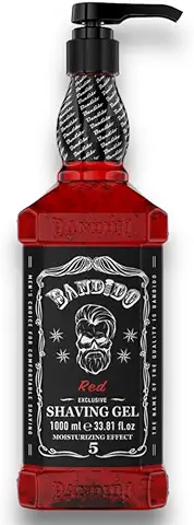 GEL DE AFEITAR BROWN PIEL SENSIBLE BANDIDO 1000 ML  