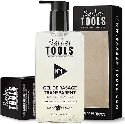 Gel de Afeitar Transparente, 300ml - BARBER TOOLS -  