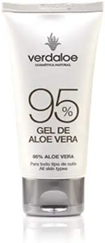 Gel de Aloe Vera 95% - Presentación 60 ml - Hidratante, Nutritivo y Regenerador - Antioxidante - Fabricado en España en Plantaciones Ecológicas - Cosmética Natural - Verdaloe  