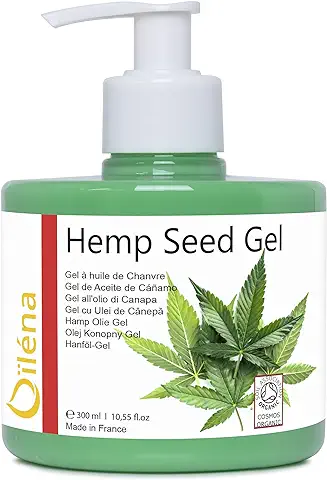 Gel de Cáñamo FORTE Alivio Músculos y Articulaciones 300 ml Poder Calmante con Aceite de Cannabis 100% Natural Alivio de Pies, Espalda, Piernas Cansadas  
