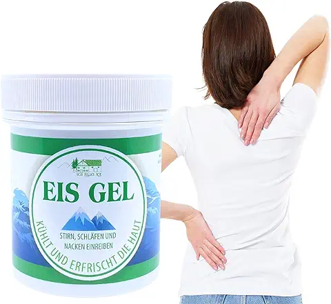 Gel frio con Efecto Aliviador y Refrescante Para Dolores Musculares / Crema Efecto Hielo Para Deportista Con Alivio Para Lesiones  