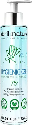 Gel Hidroalcohólico Higienic Gel Abril et Nature 180ml. | Gel de Manos Desinfectante Hidroalcohólico, Sin Enjuague, Hipoalergénico | Con Dosificador  