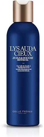 GELLÉ FRÈRES Aceite de Ducha Hidratante, Gel de Ducha Nutritivo, para Piel Normal a Seca, Gel Baño muy Perfumada Mujer, Limpia Y Nutre La Piel Suavemente, Anti Irritación, Aroma de Lirio, 200ml  