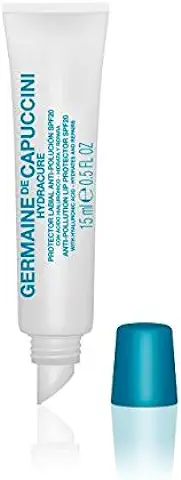 GERMAINE DE CAPUCCINI - HYDRACURE | Protector Labial Antipolución con SPF 20 | Protector Labial con ácido Hialurónico - Repara y Protege los Labios - Bálsamo Labial de Hidratación Profunda - 15 ml  