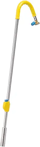 GLORIA BIO Classic PLUS 000178.0800 - Quemador de hierbas, funcionamiento a gas, fácil y seguro de usar, quema las malas hierbas en el jardín y en los caminos, no incluye cartucho de gas, color azul