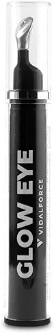 GLOW EYE Contorno de ojos Natural y Bio con Retinol Bakuchiol, Cafeína, Colágeno, Astaxantina, Ácido Hialurónico, Vitamina C y 34 Activos Naturales Más. Contorno de ojos Antiarrugas Mujer. 15ml  
