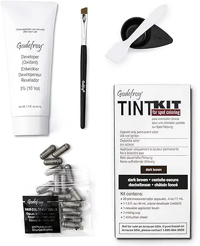 Godefroy - Kit de Tinta, Color Marrón Oscuro  