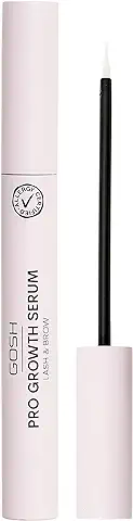 GOSH Pro Growth Serum LASH & BROWS I 2 en 1 Sérum para Pestañas y Cejas Largas y Cejas Densas, Fácil Aplicación con Pincel Integrado, sin Perfume, Hipoalergénico y Vegano  